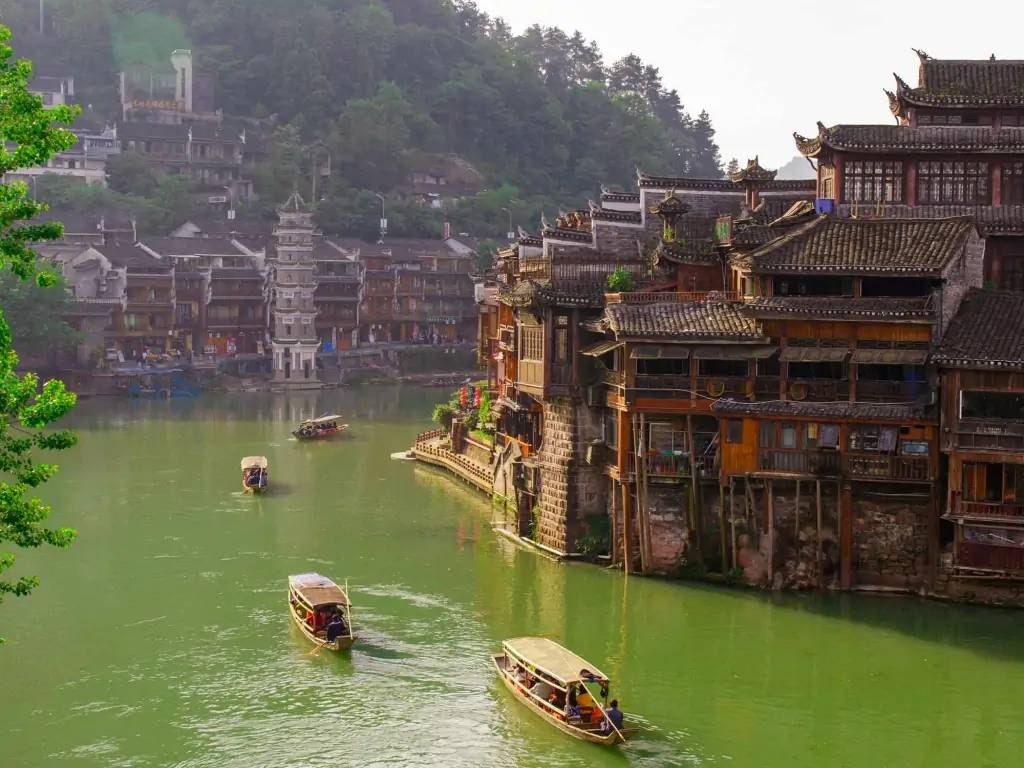 Vieille ville médiévale de Fenghuang 