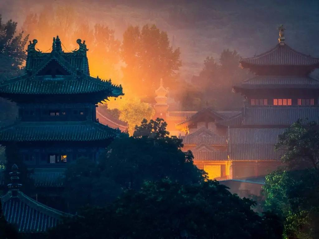 Le monastère de Shaolin