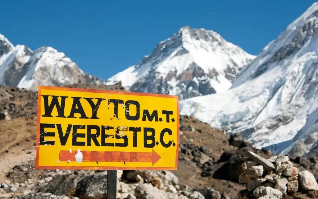 Au pied de l’Everest : Everest base camp !