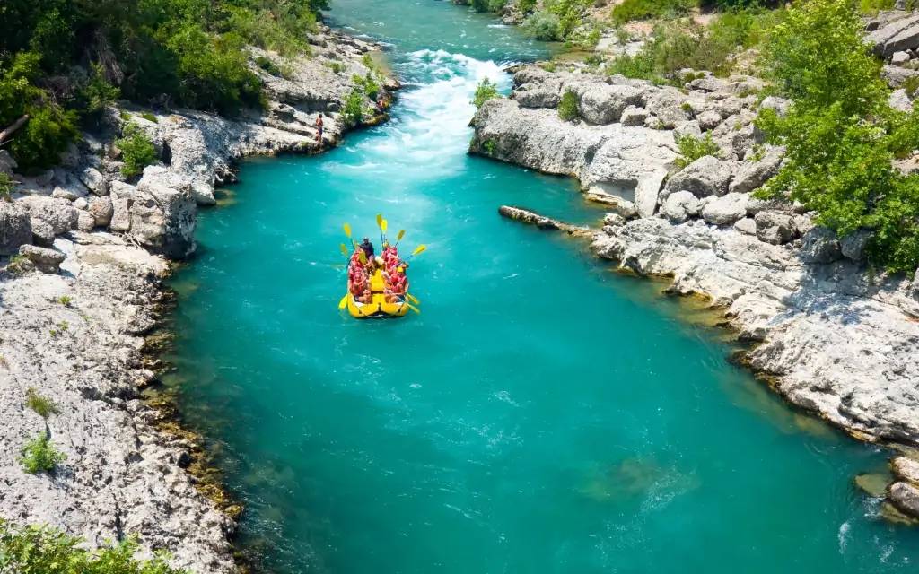 Rafting sur la rivière Mai’Ting