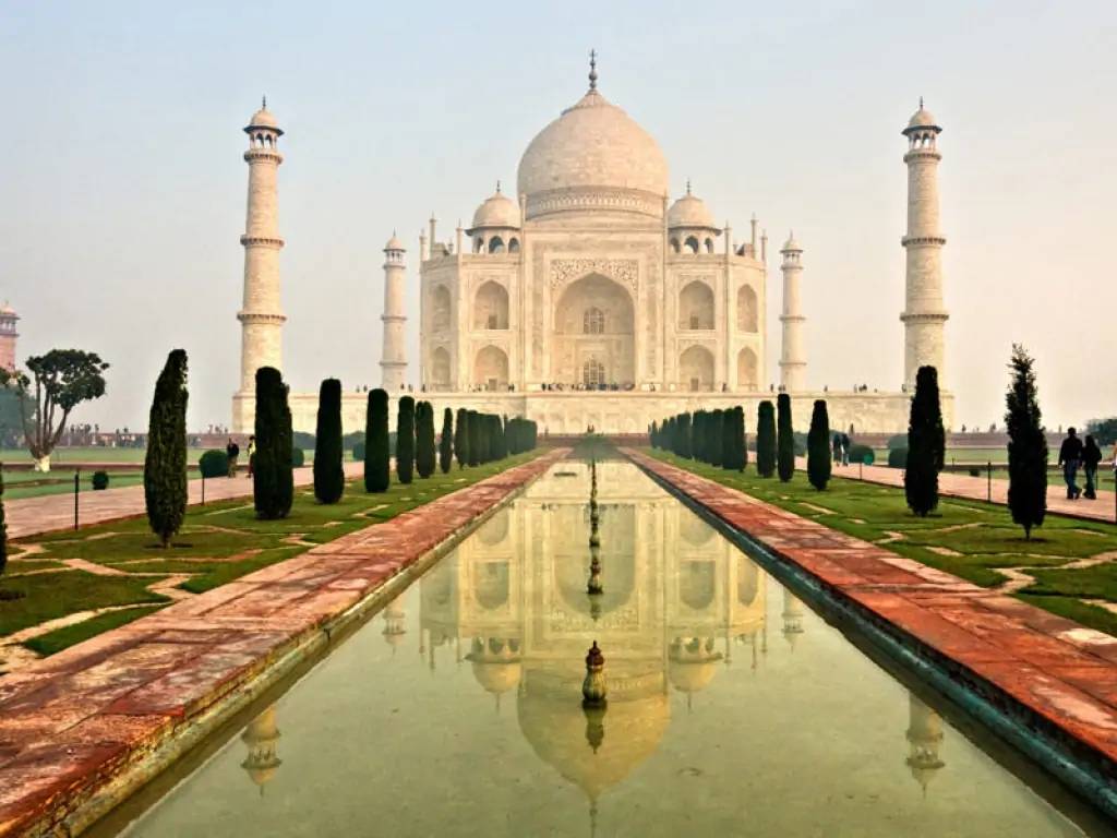 Le Taj Mahal et départ