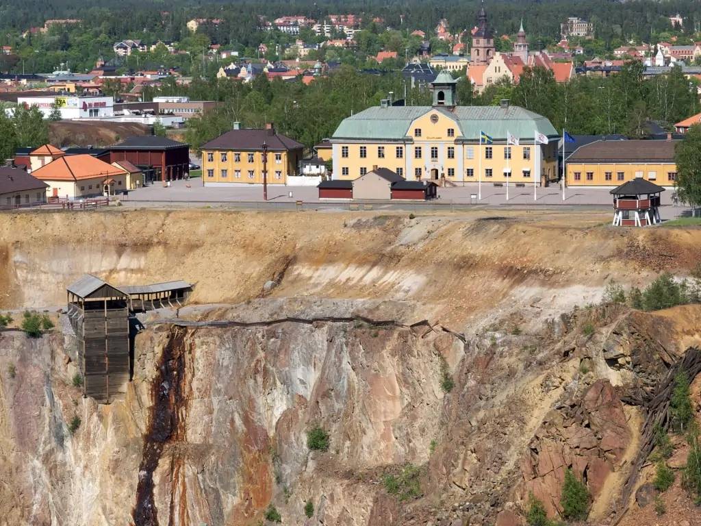 Mine de cuivre de Falun