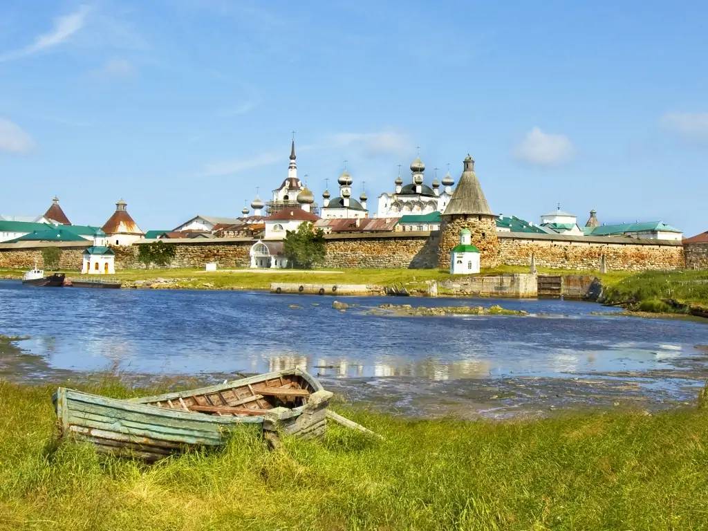 Paysages bucoliques aux îles Solovki…