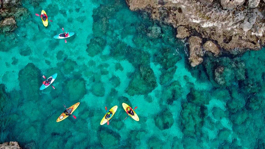 Criques et rives du Sud de l’Ile en Kayak