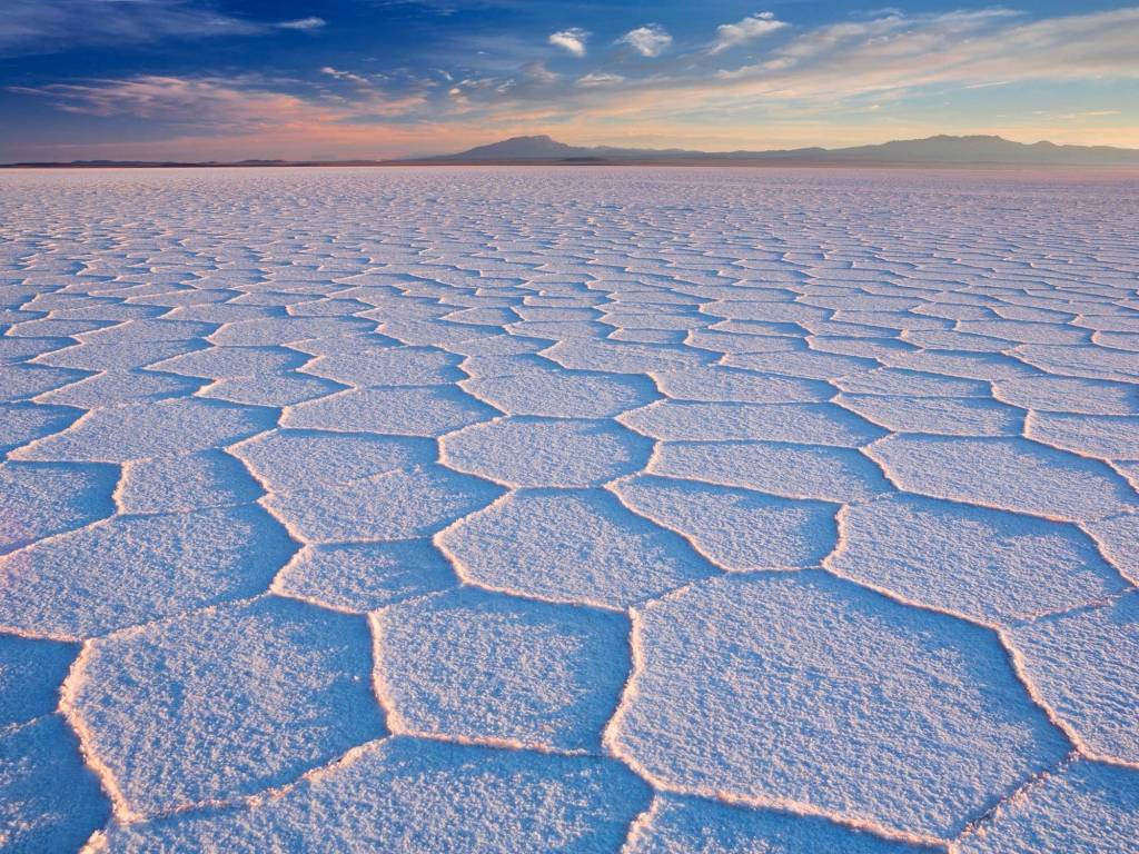 Magnifique désert de sel !