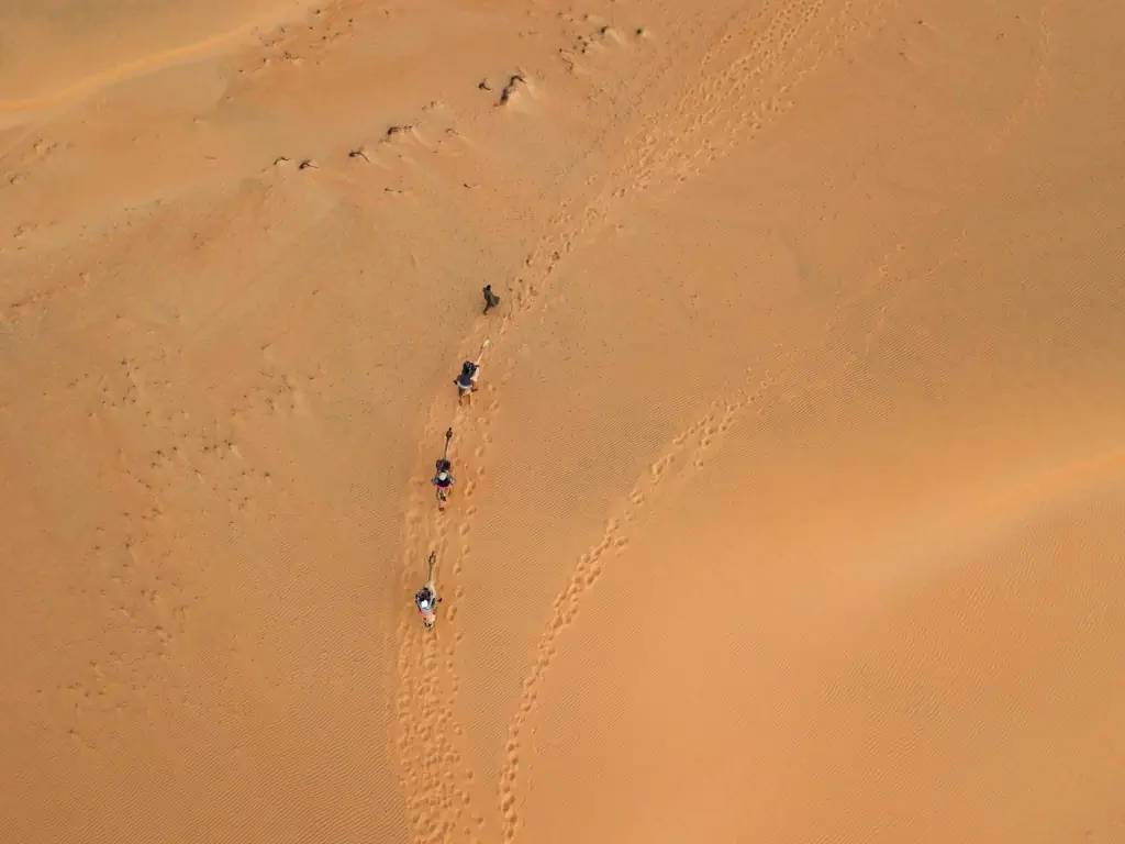 En route pour les dunes du désert de Lompoul
