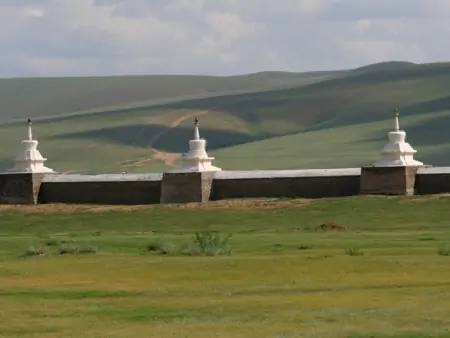 Le monastère d’Erdene Zuu, la nouvelle ville de Kharkhorin