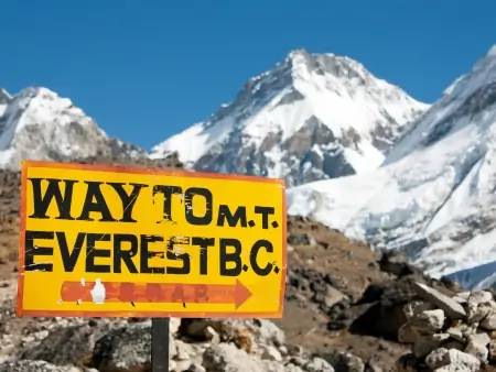 Au pied de l’Everest : Everest base camp !
