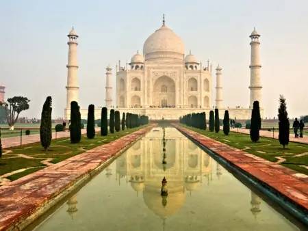 Le Taj Mahal et départ