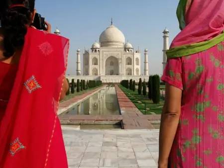 Resplendissant Taj Mahal