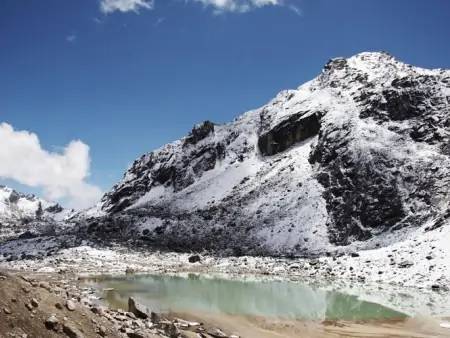 Sommets enneigés de la Cordillère des Andes