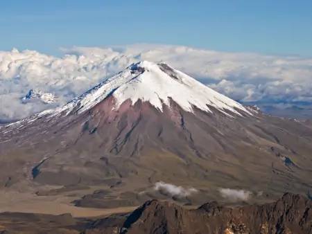 L’Allée des Volcans et le Cotopaxi