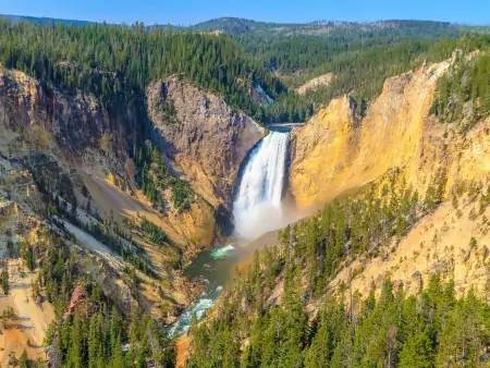 Visite de Yellowstone et route vers le Montana
